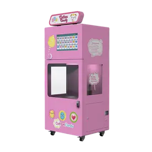 Çin fabrika doğrudan pakistan'da para kazanmak pamuk şekeri makinesi lütfen otomatik tatlı pamuk şekeri makinesi