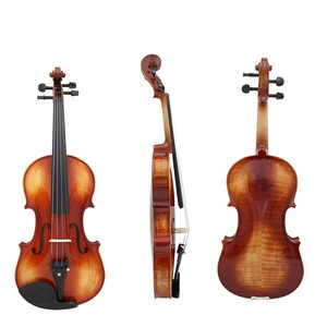 Chine Usine <span class=keywords><strong>Fournisseur</strong></span> Faire Débutant Pas Cher <span class=keywords><strong>Bois</strong></span> Naturel AV-10 4/4 Aston Villa Violin - Product Image 2