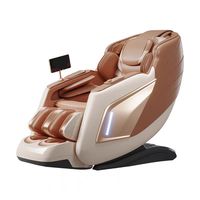 Fauteuil de massage électrique à gravité zéro Leercon 2025, fauteuil inclinable complet pour le corps, massage professionnel, toucher humain, luxe, blanc