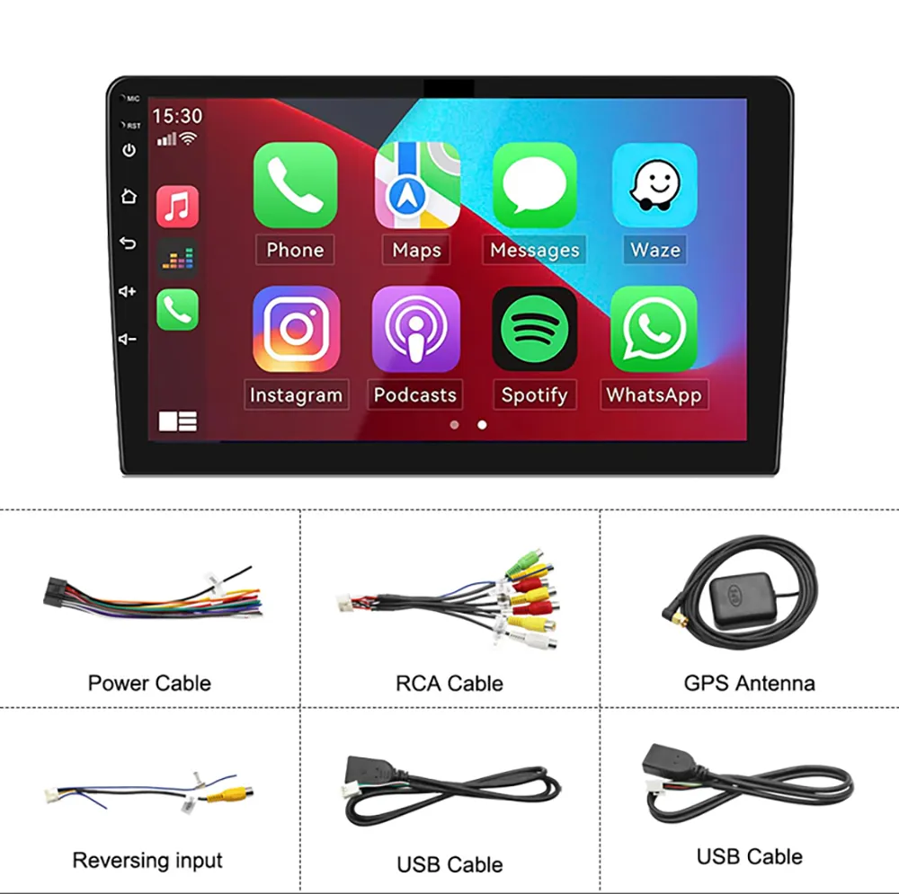 Universal 9 inch 2 din android 10 "radio mobil universal autoradio 7 pulgadas dvd car player 8163 autestereo android