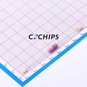 Résistance traversante CR2WS-10ohm 5%-6T63, composant traversant (THT), D4.5xL11mm, film carbone 10Ohm 5% 500V - Product Image 1