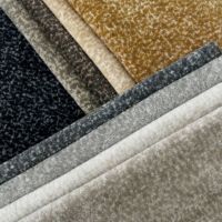 Nouveau design durable de tissu de rembourrage pour canapé Tissus en polyester transparent pour canapé
