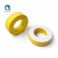 Noyau toroïdal en poudre de fer KT400-26D, grand format, marqué jaune-blanc, pour inducteur