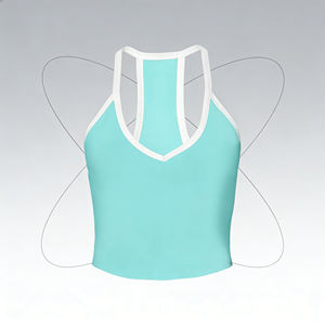 Conjunto Deportivo de 4 Piezas para Mujer, Top Deportivo Sin Costuras, Camiseta de Yoga, Ropa Deportiva de Alta Elasticidad - Product Image 5