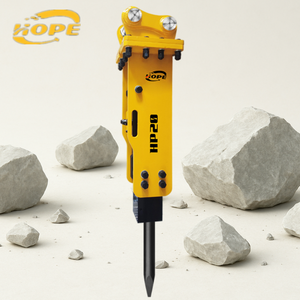 مطرقة هيدروليكية لتكسير الصخور من مصنع HOPE، مطرقة تكسير للجرارات والحفارات - Product Image 5