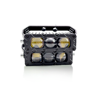 Projecteur laser F3 pour voiture, projecteur longue portée pour camions, motos tout-terrain, grille de pavage externe