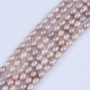Promotion : Perles d'eau douce naturelles blanches de 9-10 mm, en forme de mètre, pour la fabrication de bijoux DIY, colliers, bracelets, vente en gros depuis Zhuji - Product Image 4