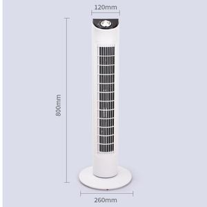 Nuevo Modelo de Ventiladores de Torre y Pedestal, Ventilador de Torre Silencioso con Función de Oscilación de Plástico y Enfriamiento de Aire de 360 Grados - Product Image 6