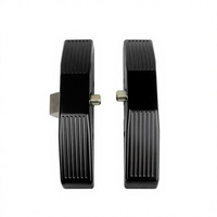 Serrure à trois points, barre anti-panique, serrure de porte extérieure ignifuge, barre verticale, dispositif de sortie à poussée