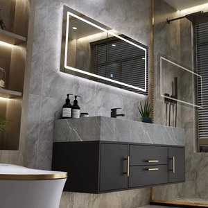 Mueble de Baño de Lujo con Espejo, Mueble de Lavabo Individual de 36 Pulgadas, Mueble de Almacenamiento para Medicamentos, Juego de Muebles para Baño - Product Image 5