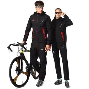 Cycling Jersey Set Winter Men Women Thermal Fleece Waterproof Bike Jacket Pants Suit Cycling Clothing MTB Wear Roupa Ciclismo