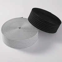 OEM Tissu élastique transparent tissé en maille filetée, à rayures, effet soie, pour vêtements