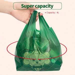 Bolsas para excremento de perro Spot Supply con asas, fáciles de atar, biodegradables, extra gruesas, a prueba de fugas, 120 bolsas con asas - Product Image 3