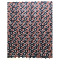 Tissu en dentelle guipure écologique en polyester/coton, dentelle cordonnée pour robes de mariée et de soirée pour femmes