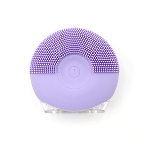 Spazzola per la pulizia profonda in Silicone ultrasonica per il viso Mini 2 per le donne Usb ricaricabile impermeabile 2 H 200mah - Product Image 3