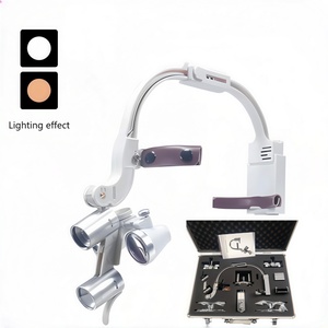 Lupas Quirúrgicas con Faro Eléctrico Ajustable de 5W, Lámpara Frontal para Dentistas, Lupa Dental con Certificación CE y 1 Año de Garantía - Product Image 3