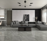 Modernas Baldosas de Porcelana Imitación Mármol 800x800mm 10mm de Grosor Brillantes Antideslizantes Resistentes al Desgaste para Paredes y Suelos Interiores del Hogar