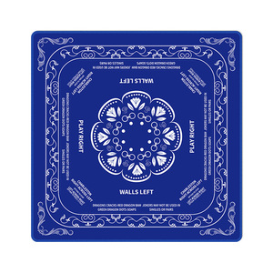 Tapis de Mahjong Américain Personnalisable avec Votre Propre Design, en Caoutchouc Naturel Épaissi Antidérapant, Carré Moderne pour 4 Joueurs - Product Image 5