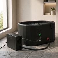 Refroidisseur d'eau pour bain froid 0,3 CV, abaisse la température jusqu'à 3°C, pour athlètes, bain de glace, récupération sportive, thérapie à domicile