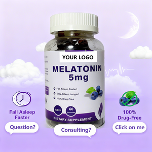 La melatonina Gummies naturali per la salute Gummies Keto - 3mg supporto per il sonno olio MCT, vegano senza zucchero, 60 masticabili notturne - Product Image 6