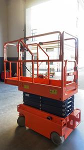 WELIFTRICH 3M 4m 5M Mini Plataforma Hidráulica Trabajo Aéreo Eléctrico Móvil Autopropulsado Elevador de Tijera Eléctrico Con CE - Product Image 3