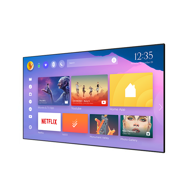 Explosion-proof 1080P Smart TV HDR UHD Display Android 1+8G Smart TV 65 Inch LCD TV Television