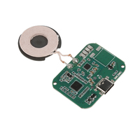 Chargeur sans fil magnétique Qi à petite bobine, charge rapide, module de chargeur sans fil à bobine de 24 mm, personnalisation