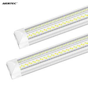 Luz LED T8 Integrada en Forma de V de 4 y 8 Pies, 50W-100W, Cuerpo de Aluminio, Chip SMD2835 para Iluminación Interior de Paisajes, Supermercados y Talleres - Product Image 1