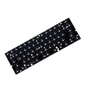 GK61xs Boîtier personnalisé de haute précision Rgb Usb c Hot Swap Multilayer 3 <span class=keywords><strong>Pin</strong></span> 5 <span class=keywords><strong>Pin</strong></span> Switch Keyboard Pcba Boards Supplier - Product Image 1