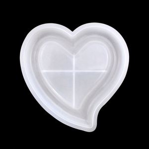 Posavasos Pequeño en Forma de Corazón, Resina Epoxi, Silicona, Hecho a Mano, Molde para Manualidades, Molde de Amor, OEM/ODM - Product Image 3