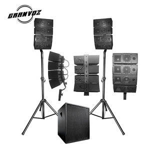 Sistema Audio in Legno, Altoparlanti Lineari PA Professionali, Sistema di Sonorizzazione Attivo <span class=keywords><strong>CA</strong></span> - Product Image 3