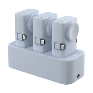 El Cable de Banco de energía <span class=keywords><strong>Mini</strong></span> 5000mAh más popular Compatible con <span class=keywords><strong>iPhone</strong></span> Samsung Relojes inteligentes para todos los dispositivos móviles <span class=keywords><strong>Características</strong></span> - Product Image 3