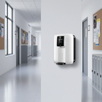 Distributeur d'eau mural 3L avec réservoir chauffant, compatible avec les systèmes d'eau purifiée par osmose inverse pour les dortoirs universitaires et l'usage industriel