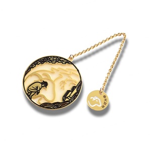 ที่คั่นหนังสือโลหะดีไซน์หรูหรา สลักลายตามสั่ง ยอดนิยม ขายดี - Product Image 1