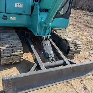 Equipo de construcción Original usado Japón Mini excavadora Kobelco Excavadora hidráulica sobre orugas - Product Image 6