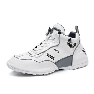 Zapatos deportivos casuales de alta gama para hombre, estilo 2026, con suela gruesa, color blanco. - Product Image 6