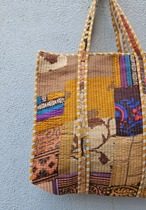 Bolsa de Mano Acolchada de Algodón de Alta Demanda, con Estampado Floral, para el Hombro, para Compras, Supermercado, Estilo Boho, para Viajes, para Mujeres, Uso Diario - Product Image 4