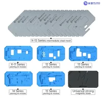 Plateforme de soudage MiJing Z20 Pro pour la réballing de la carte mère de la couche intermédiaire X-17 Pro Max avec pochoir