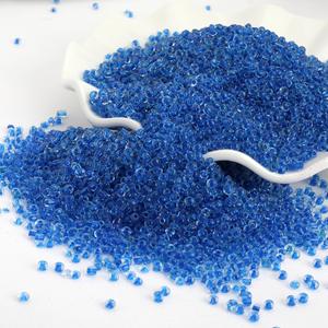 Venta al por mayor, paquete de 450G a granel, 3mm, corazón fluorescente teñido, cuentas de mijo de cristal, cuentas de cristal de Murano y cuentas de vidrio - Product Image 5