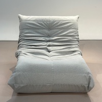 Canapé d'angle en tissu moderne et luxueux à une place avec conception de compression sous vide pour salon, hôtel, appartement ou bureau à domicile