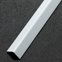 Profilé d'extrusion en PVC, UPVC, PP plastique, personnalisé, style industriel-moderne, avec finition brillante/mate, pour la décoration de bâtiments et la finition de céramique.