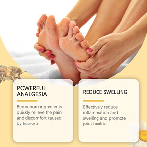 Ungüento Calmante para el Dolor de Articulaciones de Rodilla, Lumbar y Dedos de los Pies con Veneno de Abeja, Crema de Masaje para Articulaciones Musculares, Calma los Tendones, Cuidado Corporal - Product Image 5