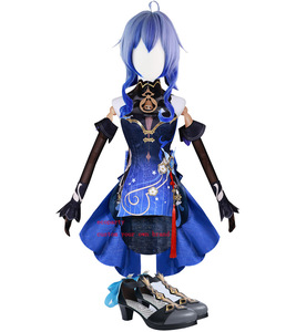 Ecoparty 2024 <span class=keywords><strong>Ganyu</strong></span> nuevo traje <span class=keywords><strong>Cosplay</strong></span> disfraz Genshin Impact <span class=keywords><strong>Cosplay</strong></span> Twilight Blossom Gan Yu conjunto completo <span class=keywords><strong>Cosplay</strong></span> uniforme - Product Image 1