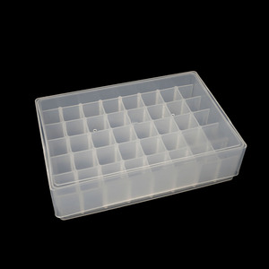 Plastic <b>Sample</b> Vial Storage Box 30 Grids For 3 10 20ml Glass <b>Bottles</b> <b>Perfume</b> <b>Sample</b> Dispensing Holder - Product Image 1