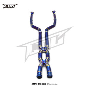 Tubo Intermedio de Titanio OEM para BMW M3 E90 E92 E93 4.0L 2007-2013, Precio Directo de Fábrica, Sistema de Escape Boska para Auto - Product Image 5