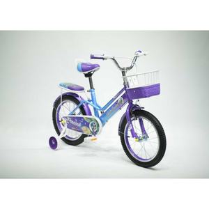 Vélo pour enfants à une vitesse, violet, 12-20 pouces, pour filles <span class=keywords><strong>de</strong></span> 8 ans, avec panier en plastique, fourche en acier pliable, pédale ordinaire - Product Image 3