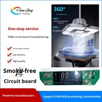 Circuit imprimé éliminateur de fumée, PCBA de refroidissement intelligent pour l'air, purification de l'air à 360° pour usage en pièce, fabricant chinois, modèle 023 tout-en-un