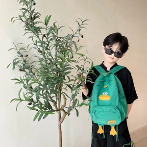 Zaini per Bambini in Tela e Poliestere con Cuscinetto d'Aria e Cinghie, Stile Coreano, Cartone Animato, Simpatico Paperino, per <span class=keywords><strong>Asilo</strong></span> - Product Image 3