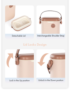 Nevera Compacta con Correa para Fácil Transporte y Enfriamiento Eficiente, Nevera de Barra de 10QT - Product Image 3