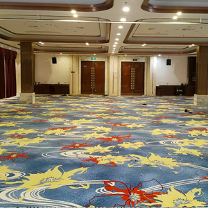 Tùy Chỉnh Grey Khách Sạn Sang Trọng Văn Phòng Hội Trường Tường Để Tường Thảm Mặt Đất Thảm Cung Điện Tòa Án Trang Trí Axminster Thảm - Product Image 6